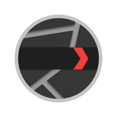 A logo design for an app startup on local destination routes